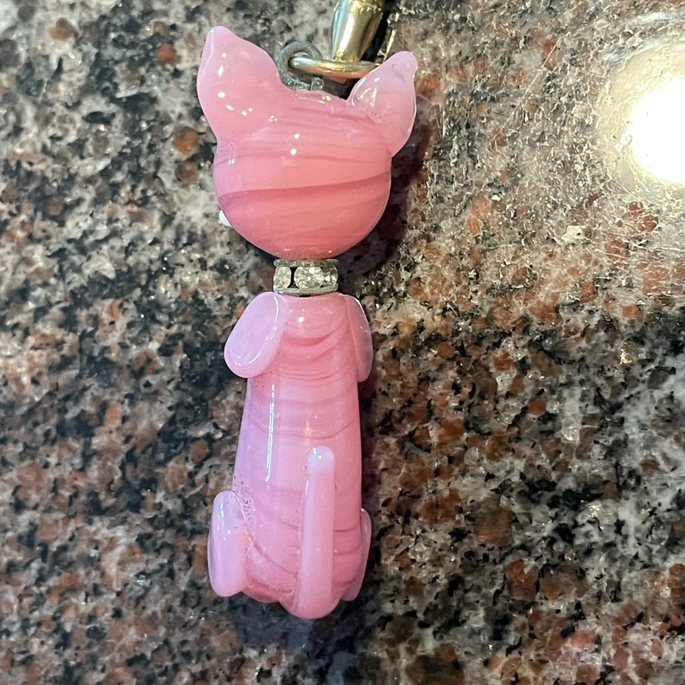 N/A pink glass
